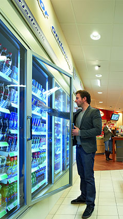 通过飞利浦冷藏柜照明改善店内产品的外观展示效果