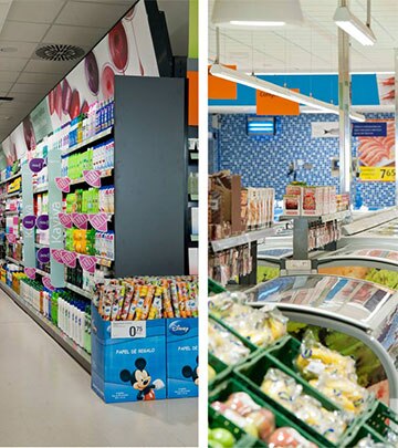 飞利浦 LED 灯让巴伦西亚 Consum 超市的商品格外耀眼夺目