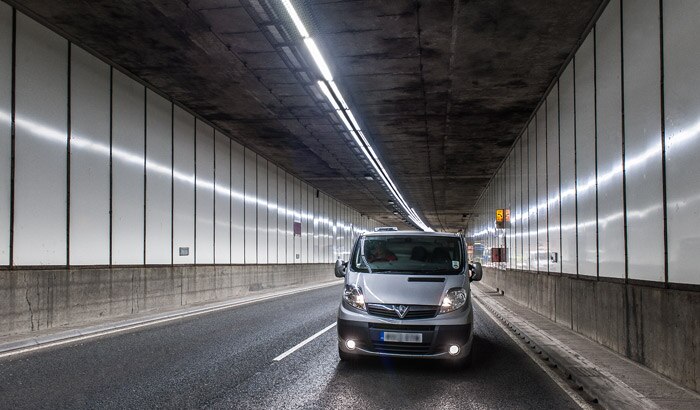 梅尔隧道LED隧道照明案例