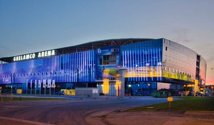 比利时根特LED体育场照明案例