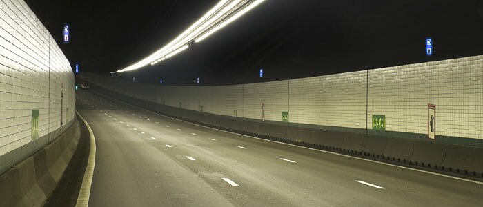 采用飞利浦照明的隧道