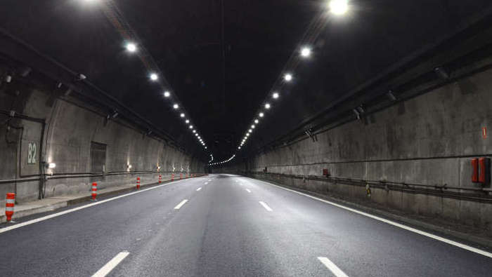 Lundbytunnel 入口