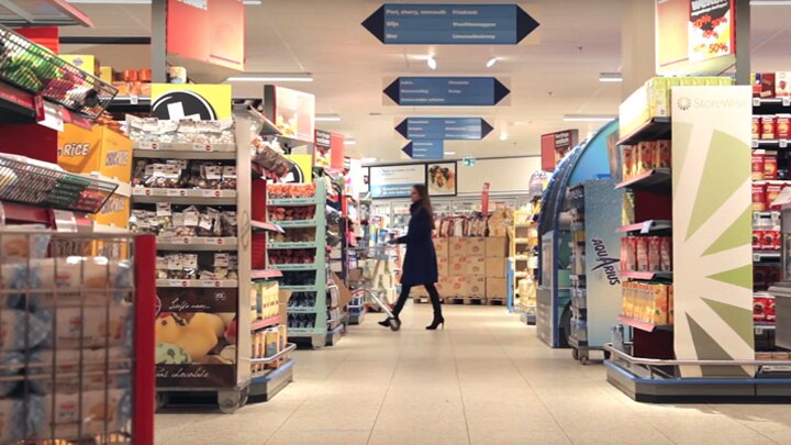 智能超市照明系统 - 节能灯具并搭配集中控制和软件应用程序