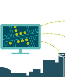CityTouch 智能互联照明应用程序示例图。测量，管理，监控 - 数据采集 | 智慧城市大数据