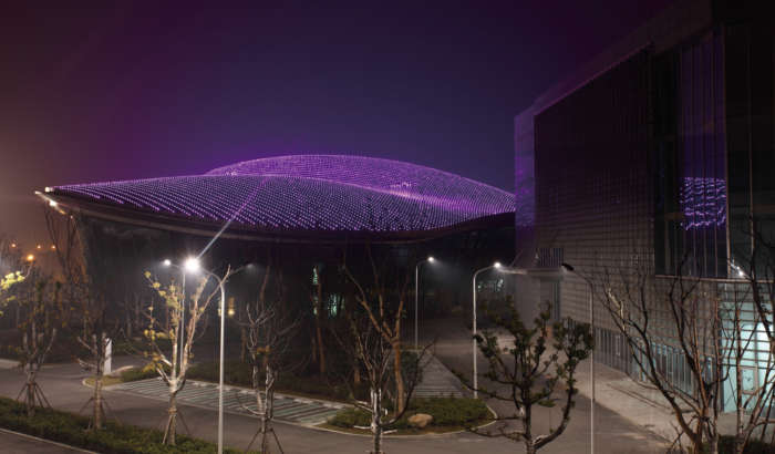 合肥滨湖国际会展中心LED建筑照明案例