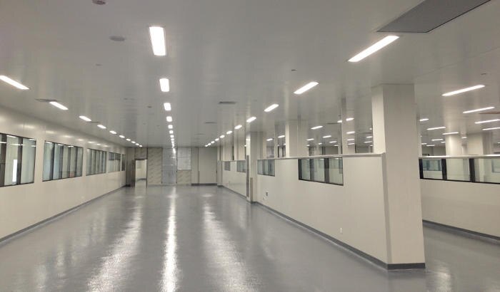 上海强生制药LED工业厂区照明案例