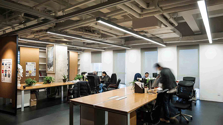 前方工作室办公区域