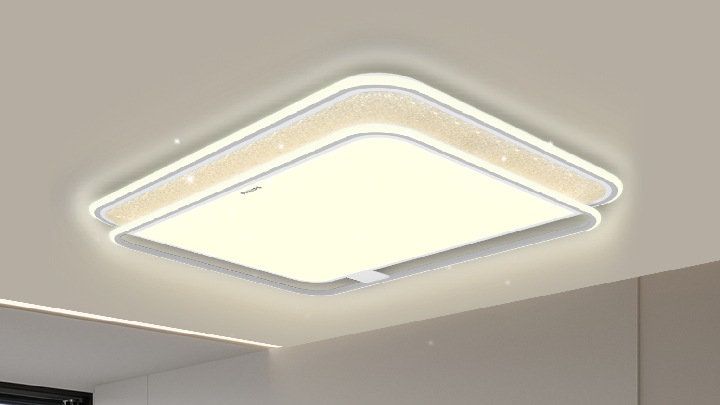 Ceiling light in the living room